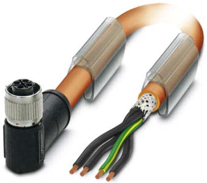 PHOENIX CONTACT - PHC1424100 SAC-4P- 1,5-PUR/M12FRS PE SH CAVO POWER