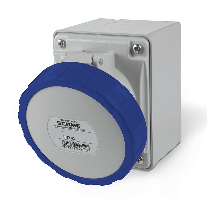 SCAME PARRE SPA - SCA527.3253 PRESA PAR.C/DIR.2P+T 32A 67 6H
