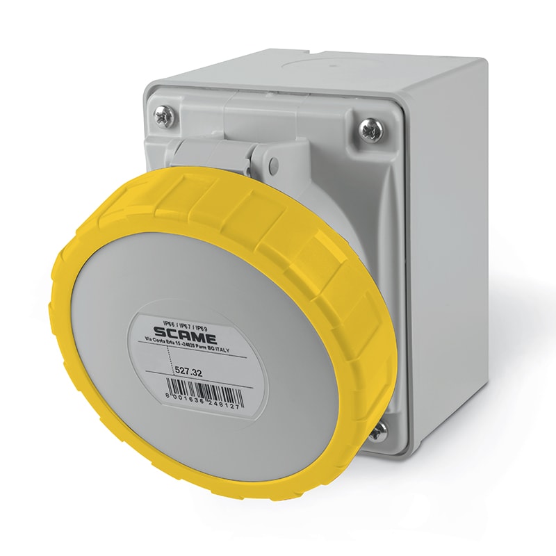 SCAME PARRE SPA - SCA527.3250 PRESA PAR.C/DIR.2P+T 32A 67 4H