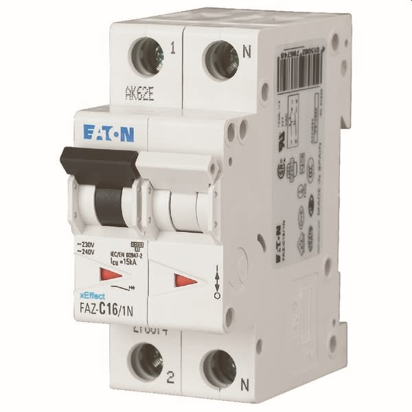 EATON - EAO239050 FAZ6-B32/1N INT.MT 6KA 1P+N B 32A