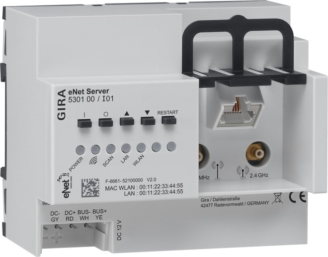 GIRA - GGI530100 Server REG Gira eNet