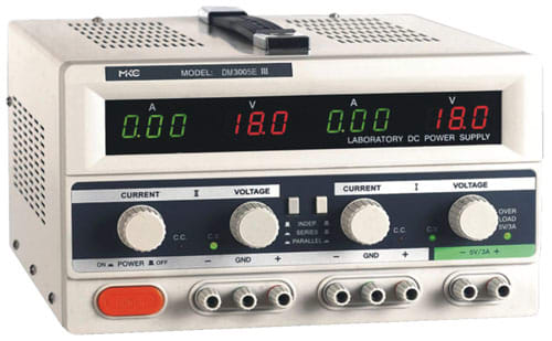 MELCHIONI SPA - MEM530136910 ALIMENTATORE DUALE DA BANCO 0-30V 0-5A Q