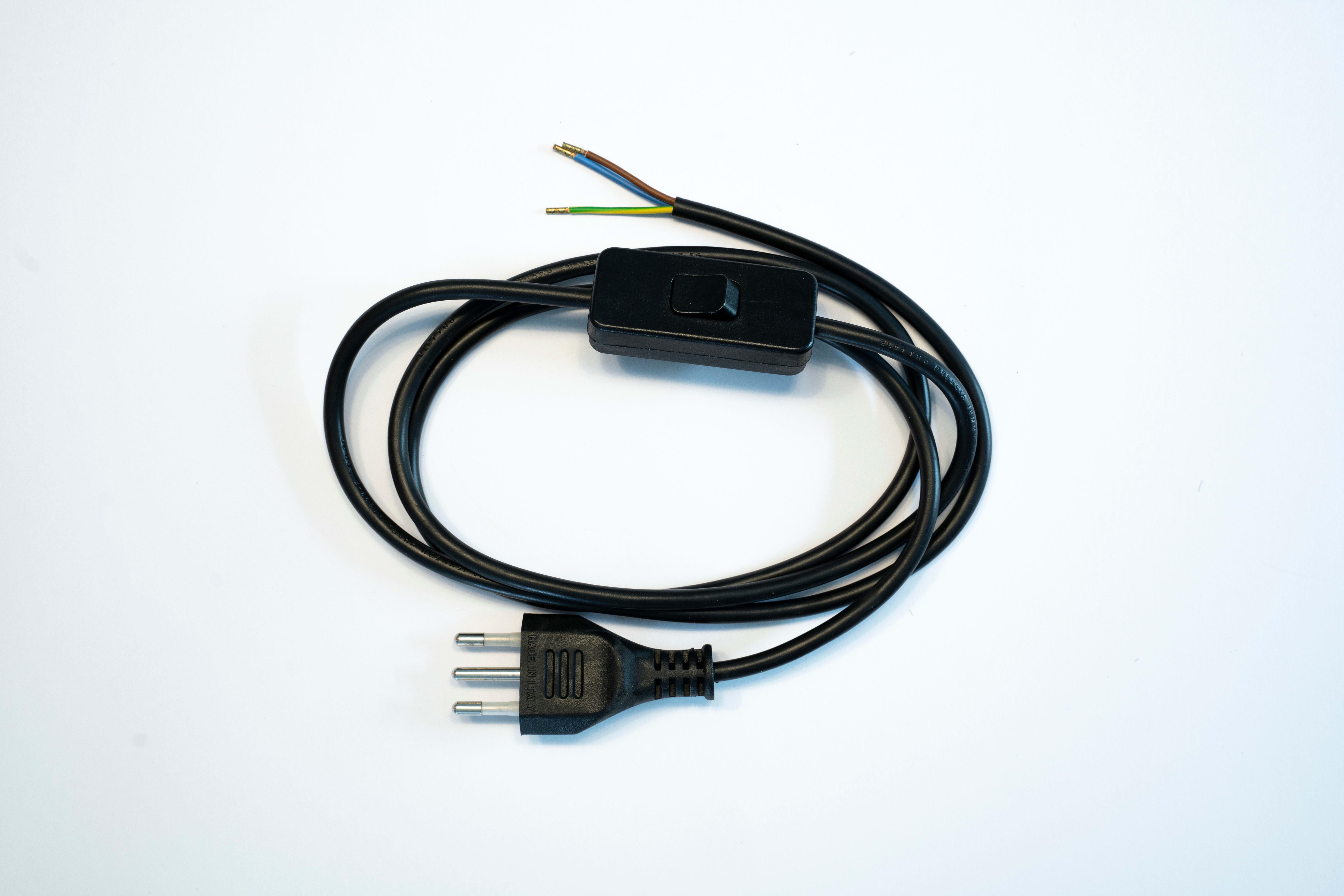 LE PROLUNGHE SAS - PRG5302/N CABLAGGIO X ILLUMINAZ. 3G0.75 MT1.50 NE