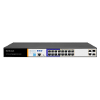 IESS SRL - EAA53048 SWITCH 16PORTE POE+ 2 FIBRA, MAX 300W