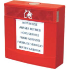 SIEMENS - BUILDING T - BCTBPZ:5222870001 DMA1192-AA CUSTODIA PULSANTE ROSSA