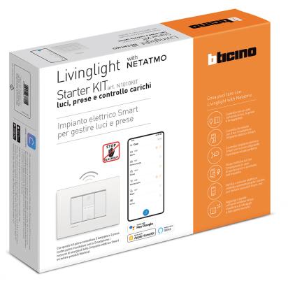 BTICINO - BTIN1010PLUSKIT LL - STARTER KIT PLUS BIANCO