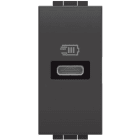 BTICINO - BTIL4192C LL - CARICATORE USB TIPO C 1M ANTRACITE