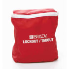BRADY ITALIA - MOD050979 LARGE NYLON LOCKOUT POUCH W/BR - 1 PEZZI