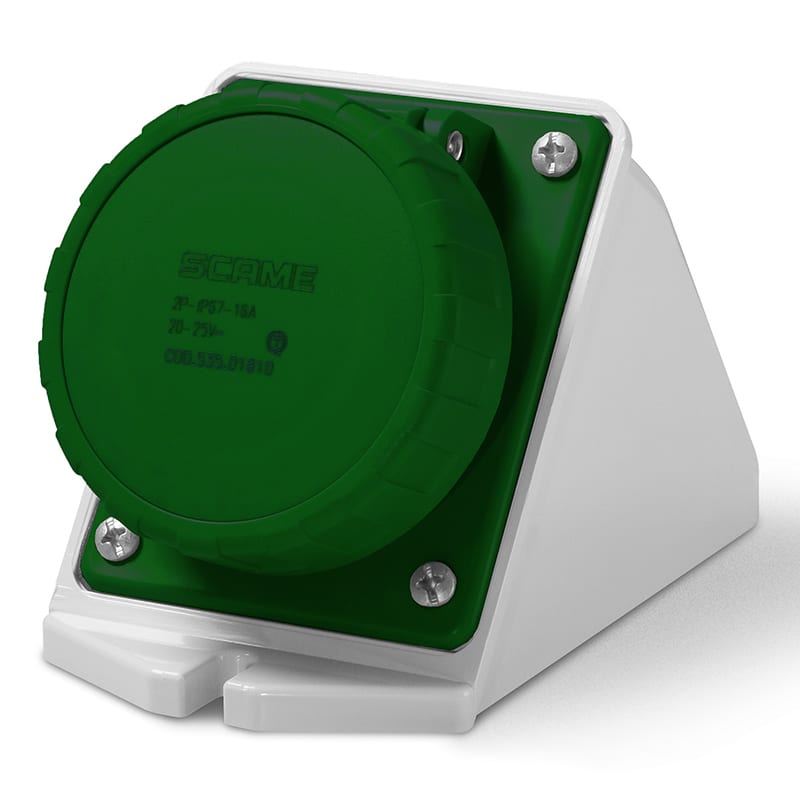 SCAME PARRE SPA - SCA535.032110 PRESA PARETE C/INCL.2P 32A <50V 4H IP67