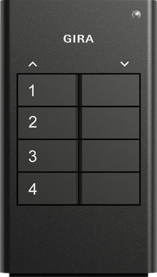 GIRA - GIR535410 Funk Handsender 4f Gira eNet Anthrazit