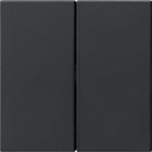 GIRA - GIR5362005 S3000 Bedienaufs. 2f System 55 Schwarz m