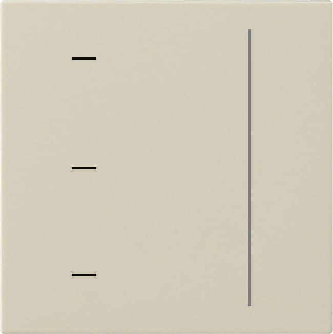 GIRA - GGI536501 S3000 Touchaufsatz System 55 Cremeweiss