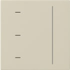 GIRA - GGI536501 PNL.TATTILE S3000 SYSTEM 55 BNC CREMA