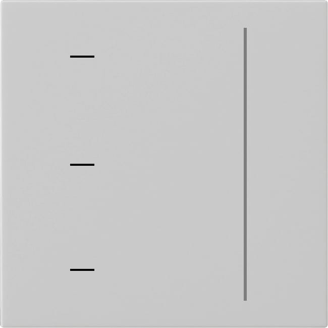 GIRA - GGI5365015 S3000 Touchaufsatz System 55 Grau m