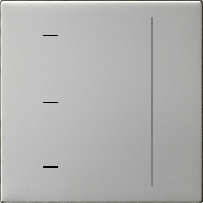 GIRA - GIR5365600 S3000 Touchaufsatz System 55 Edelstahl