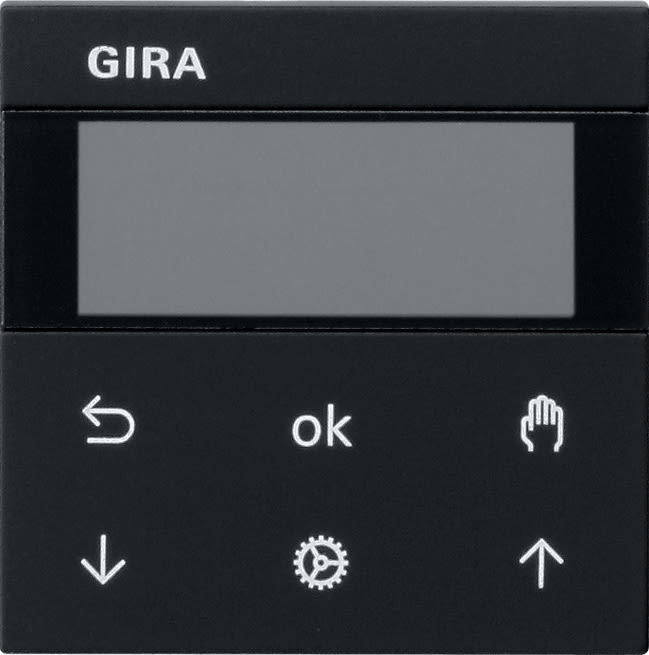 GIRA - GIR5366005 S3000 Jal.- + Schaltuhr Display System 5