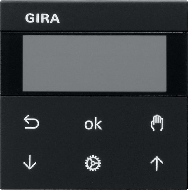 GIRA - GIR5366005 S3000 Jal.- + Schaltuhr Display System 5