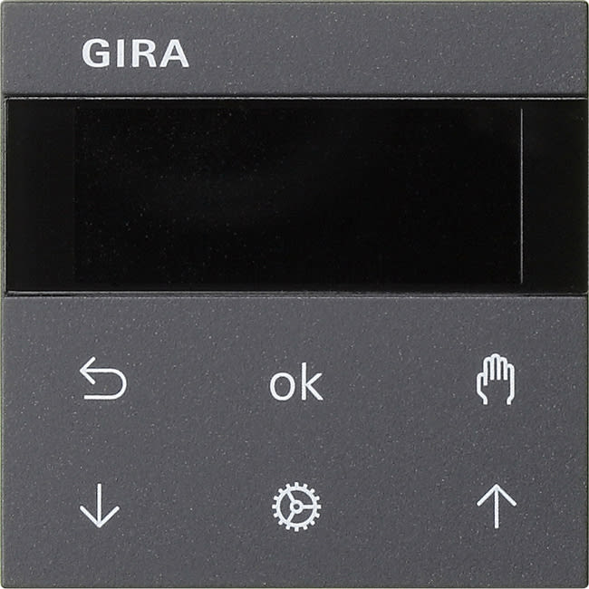 GIRA - GIR536628 S3000 Jal.- + Schaltuhr Display System 5