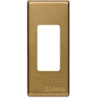 BTICINO - BTI5367/1B MAGIC - PLACCA VERTICALE A 1 POSTO BRONZ
