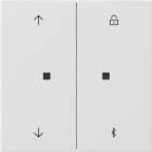 GIRA - GIR5367112 S3000 Jal.-/Schaltuhr BT Pfeile Flachens