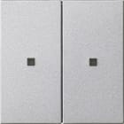 GIRA - GIR536926 Wippe 2f unbedruckt Kontrollf. System 55