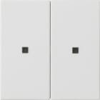 GIRA - GIR536927 Wippe 2f unbedruckt Kontrollf. System 55