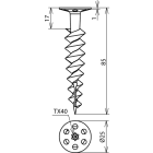 DEHN ITALIA SPA - DEH200601 Hartschaumplatten-Dubel