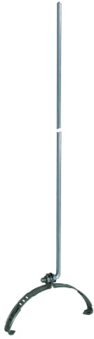DEHN ITALIA SPA - DEH123109 Captazione INOX/Al per tegole e pietre d i colmo D 120-240mm punta D10mm L1000mm