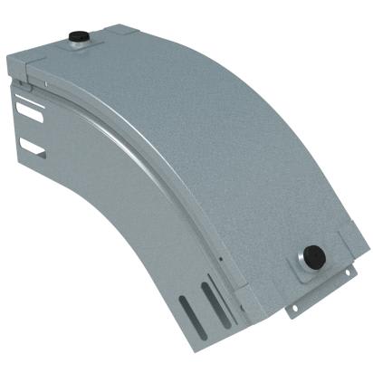 LEGRAND - LEGAQ075L P31-CURVA IN DISCESA 45D 75X75 INOX 316L