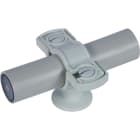 DEHN ITALIA SPA - DEH275225 Staffa portafilo PA grigio per conduttura HVI D 23mm con rivestimento D 30mm e IG M8
