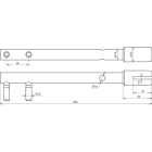 DEHN ITALIA SPA - DEH596000 ATTREZZO RADDRIZZAFILO DIRITTO FE/BRUNIT
