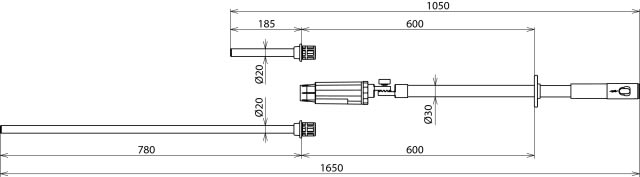 DEHN ITALIA SPA - DEH767940 Spannungsprufer PHE III