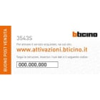 BTICINO - BTI3543S SERVIZI POST VENDITA TERZIARIO SMALL