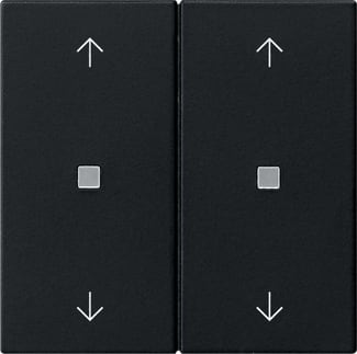 GIRA - GGI5386005 BIL. 2M FRECCE FIN.CTRL. SYSTEM 55 NERO