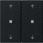 GIRA - GGI5386005 BIL. 2M FRECCE FIN.CTRL. SYSTEM 55 NERO