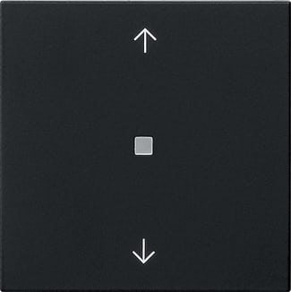 GIRA - GGI5388005 BIL. 1M FRECCE FIN.CTRL. SYSTEM 55 NERO