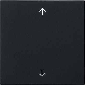 GIRA - GIR5389005 Wippe 1f Pfeile System 55 Schwarz m