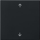 GIRA - GIR5389005 Wippe 1f Pfeile System 55 Schwarz m