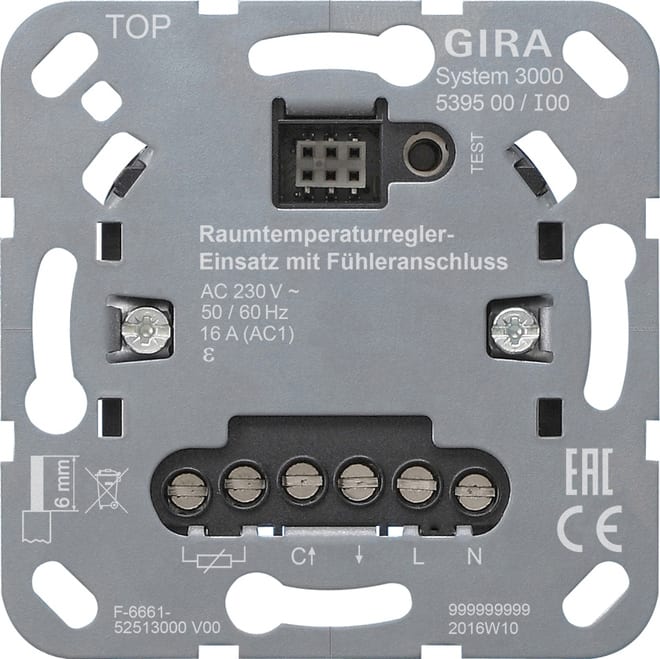 GIRA - GGI539500 MOD.RTA S3000 + COLLEGAM.SENS.