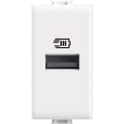 BTICINO - BTIAM4191A MATIX - CARICATORE USB TIPO A 1M BIANCO