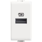 BTICINO - BTIAM4191A MATIX - CARICATORE USB TIPO A 1M BIANCO