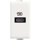BTICINO - BTIAM4192C MATIX - CARICATORE USB TIPO C 1M BIANCO