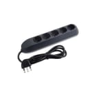 BTICINO - BTI3685G MULTIPRESA 5 SCHUKO/BIPASSO GRIGIO