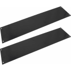 EXCEL - EXL542-066-BK CR/ER piastra base per armadi 600x600