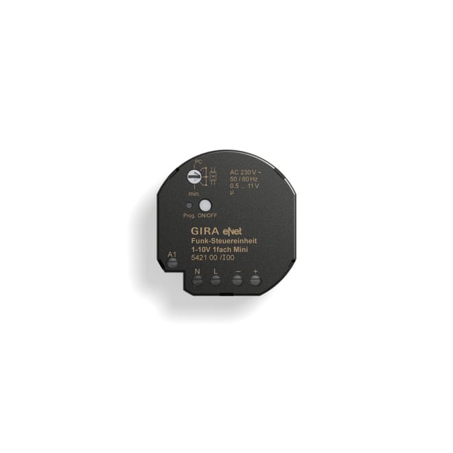 GIRA - GIR542100 Funk Steuereinheit 1 - 10 V 1f Mini Gira