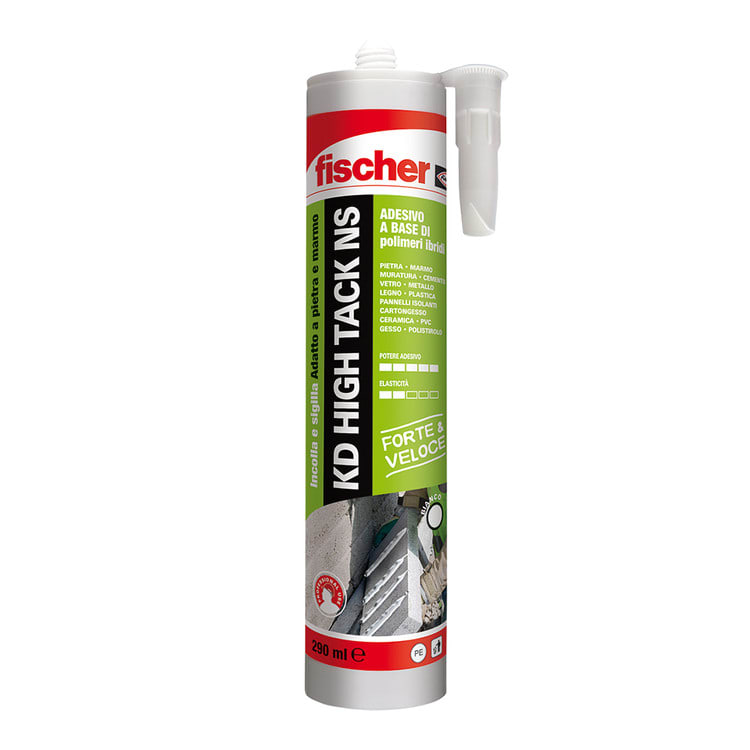 FISCHER ITALIA - FIS00545171 ADESIVO KD HIGH TACK BIANCO
