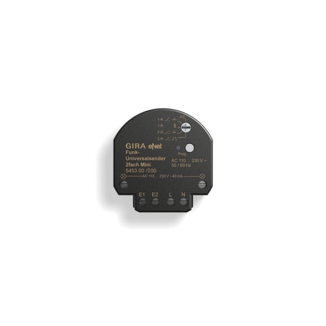 GIRA - GIR545300 Funk Uni-Sender 2f Mini Gira eNet