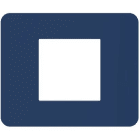 BTICINO - BTIJA4802TB MATIXGO - PLACCA 2P BLUE