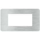BTICINO - BTIJA4804EA MATIXGO - PLACCA 4P ALUMINUM