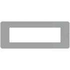 BTICINO - BTIJA4807JG MATIXGO - PLACCA 7P GREY